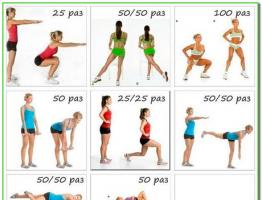 Упражнения для похудения ног: тренировка в домашних условиях